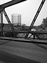 Ponte dell'Industria - vista lato Gazometro