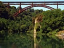 il ponte in ferro di Paderno