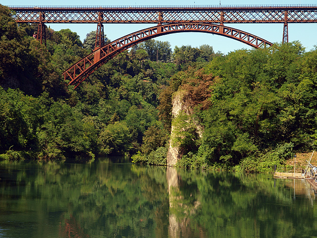 02. il ponte in ferro di Paderno