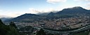 Panoramica dell'Adige che attraversa Trento