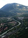 L'Adige scorre verso Trento